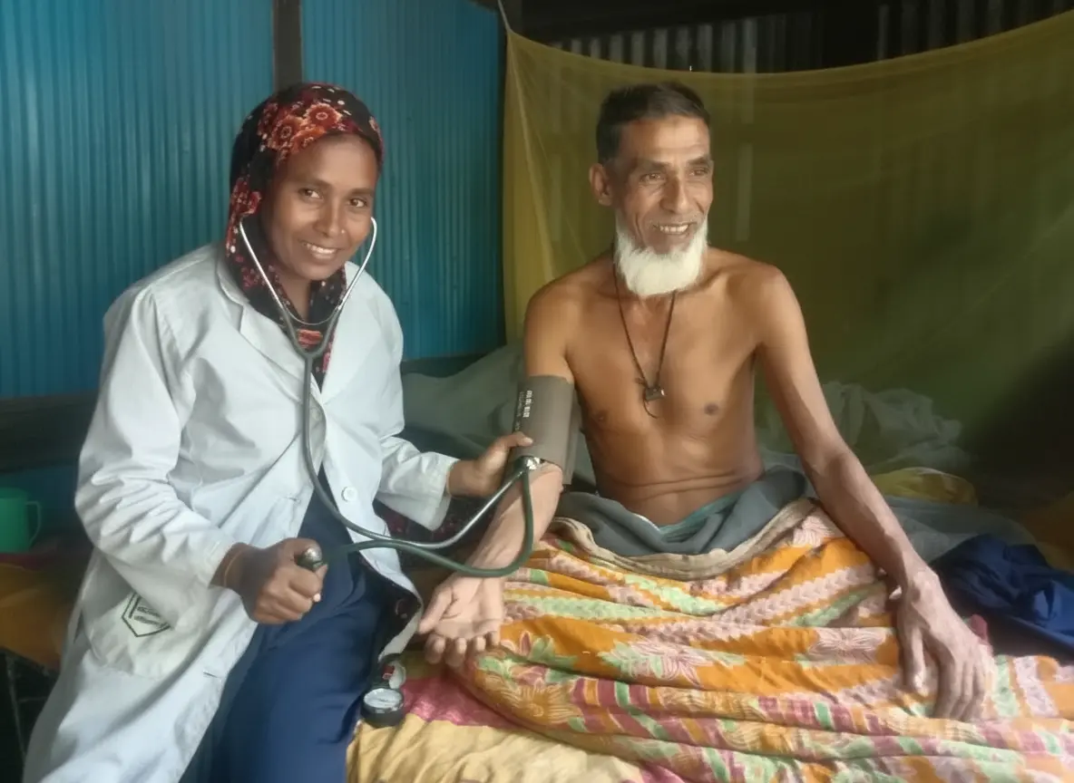 Health, nutrition and counseling support for the children and aged people during Covid-19 peak