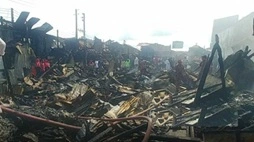 Rehabilitation support to the fire disaster affected marginal shopkeepers in Nali Bandar